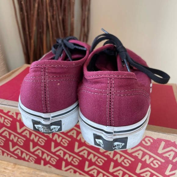 Vans Burgundy Authentic - Picture 2 of 4